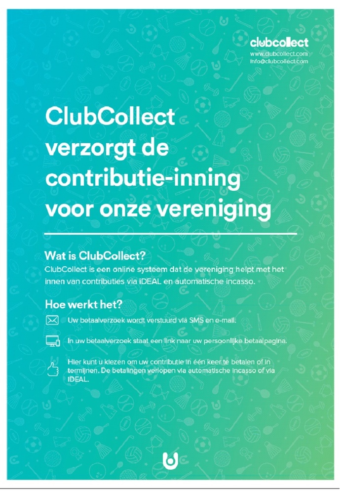 Contributie via Club Collect