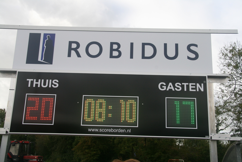 Onthulling scorebord