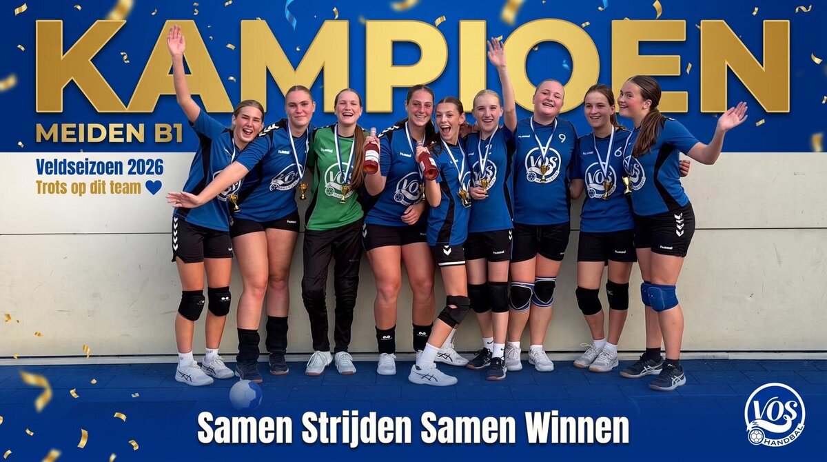 B1 veldseizoen kampioen 2026